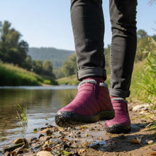 Lade das Bild in den Galerie-Viewer, Fusswohl - ergonomische &amp; rutschfeste Komfort-Winterstiefel
