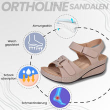 Lade das Bild in den Galerie-Viewer, OrthoLine - orthopädische schmerzlindernde Sandalen
