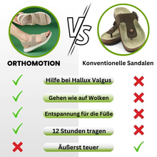 Lade das Bild in den Galerie-Viewer, OrthoMotion - ergonomoische Schmerzlinderungs-Sandalen
