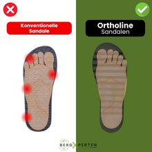 Lade das Bild in den Galerie-Viewer, OrthoLine - orthopädische schmerzlindernde Sandalen
