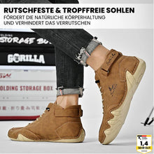 Lade das Bild in den Galerie-Viewer, Alpaka - orthopädische, wasserdichte &amp; rutschfeste Leder-Barfußschuhe - Sonderaktion 1+1 Gratis
