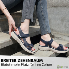 Lade das Bild in den Galerie-Viewer, OrthoKlara - ergonomische,  schmerzlindernde &amp; rutschfeste Sandalen für Damen - Sonderaktion 1+1 Gratis
