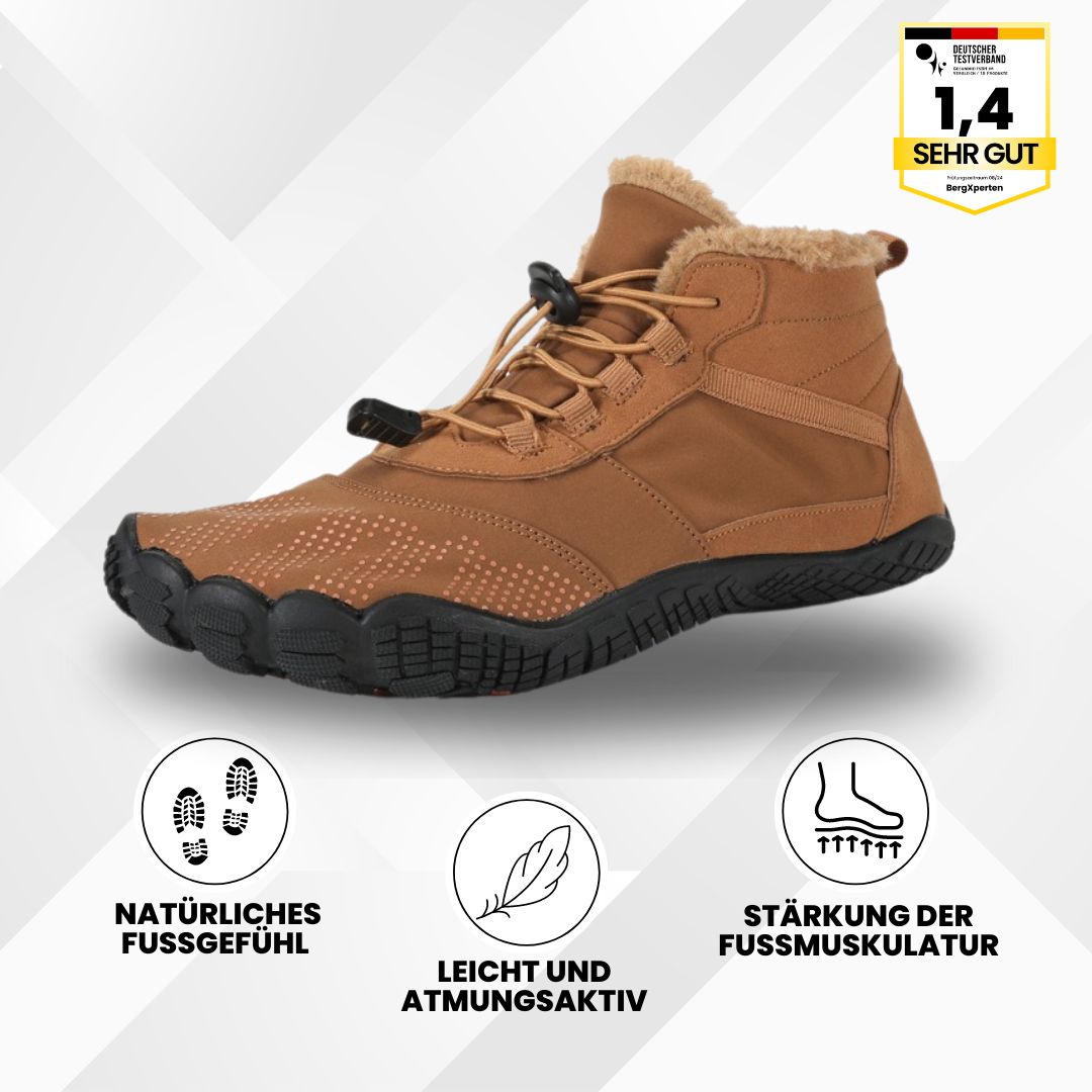 OrthoThermo - schmerzlindernde, wasserabweisende & gefütterte Barfußschuhe