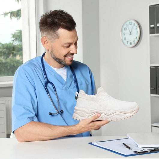 VivaCare+ ergonomische & rutschfeste Schmerzlinderungs-Schuhe für lange Schichten